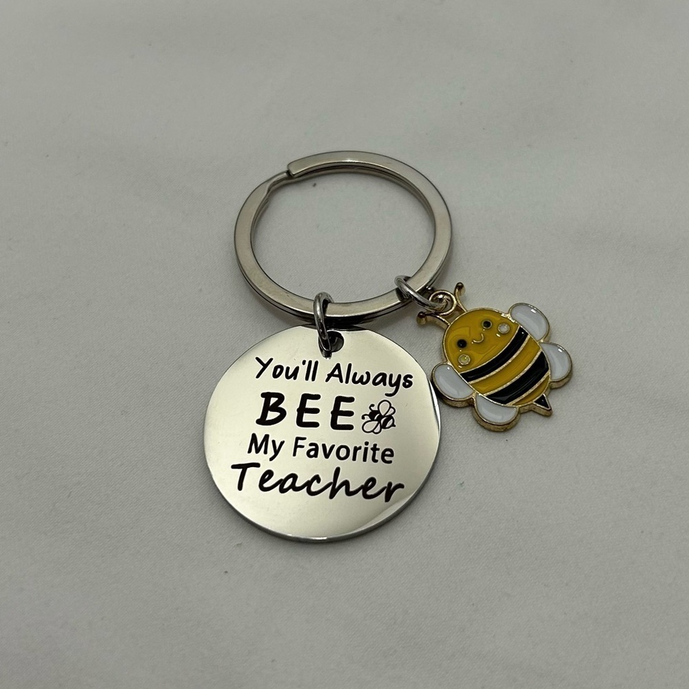 My favorite Teacher Keychain‎